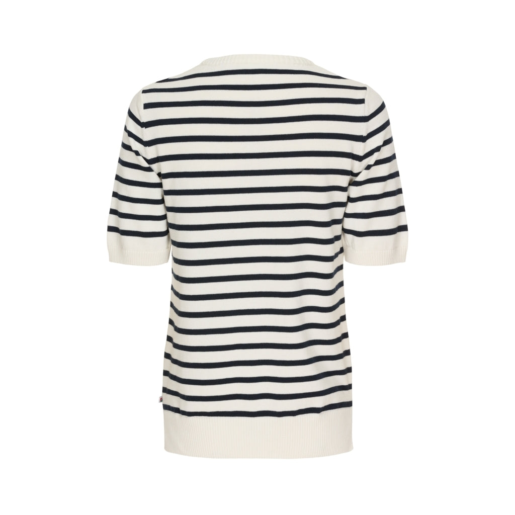 Aimee knit - Off White Stripe