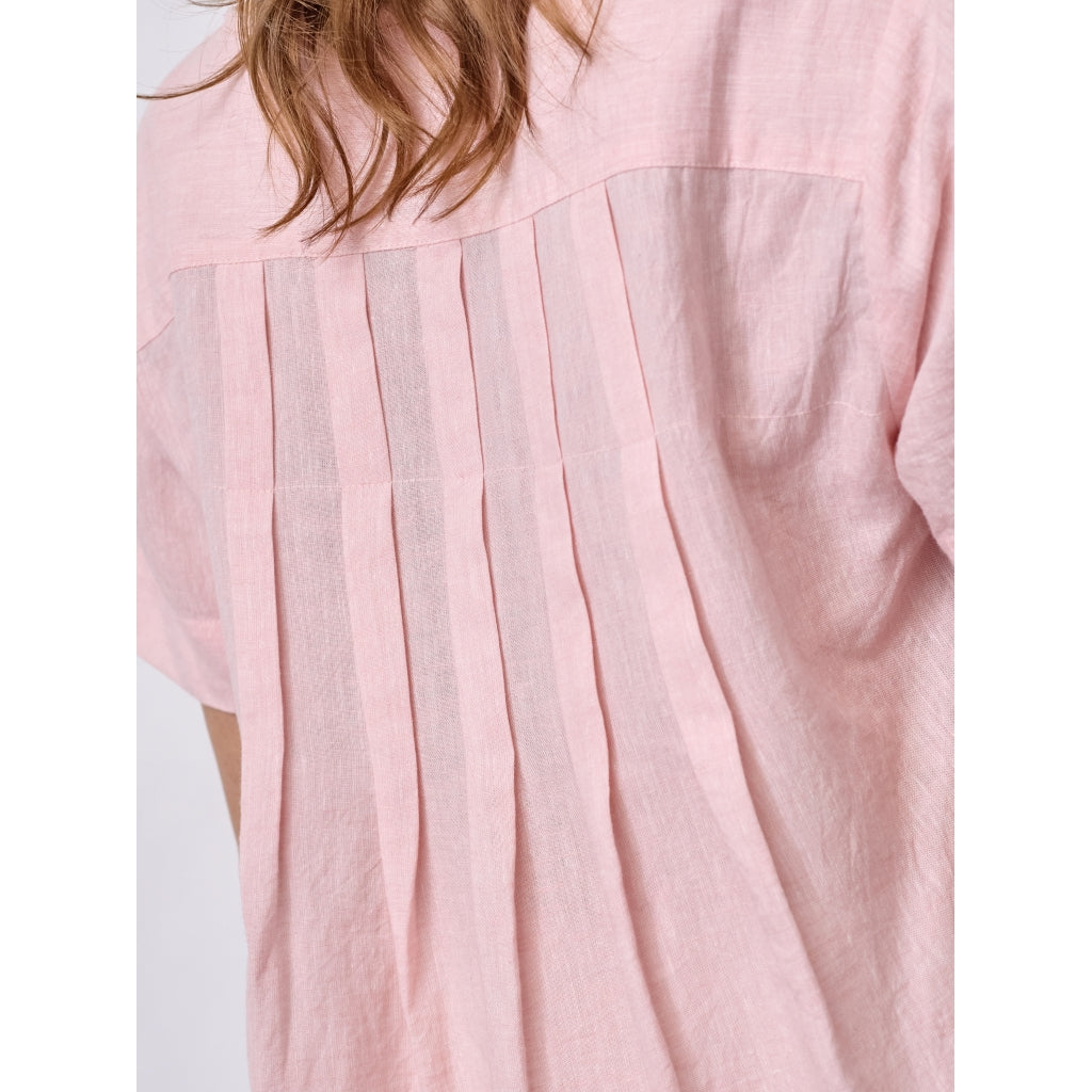 Alexia Shirt - Pink Melange
