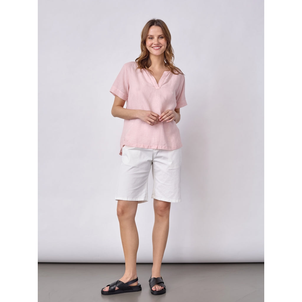 Alexia Shirt - Pink Melange