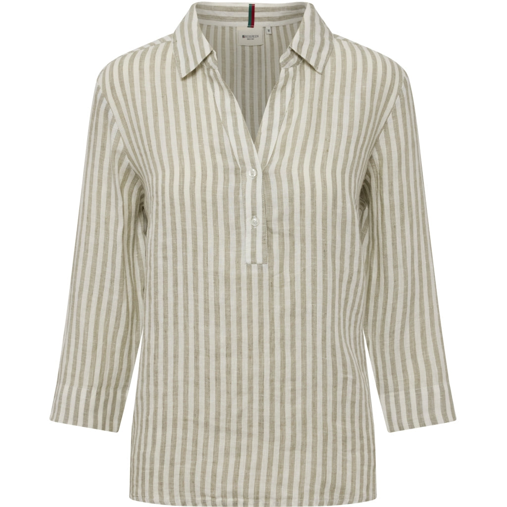 Anya Shirt - Sand Stripe