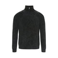 Archibald Half Zip - Black