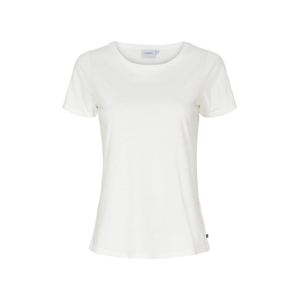Cosima Organic Cotton Tee - Pearl