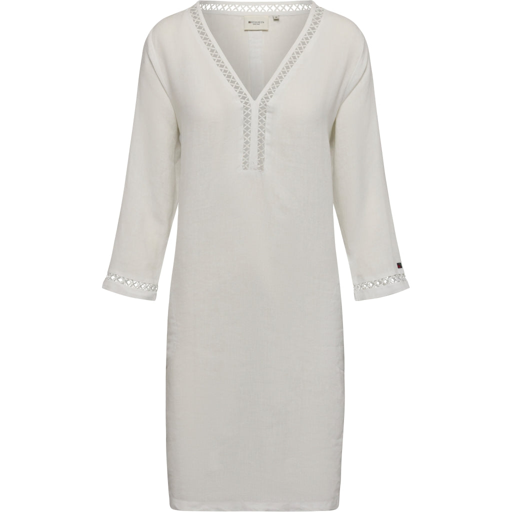 Diaz Linen Dress - White