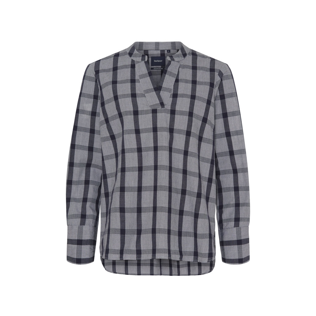 Lori Shirt - Navy Check