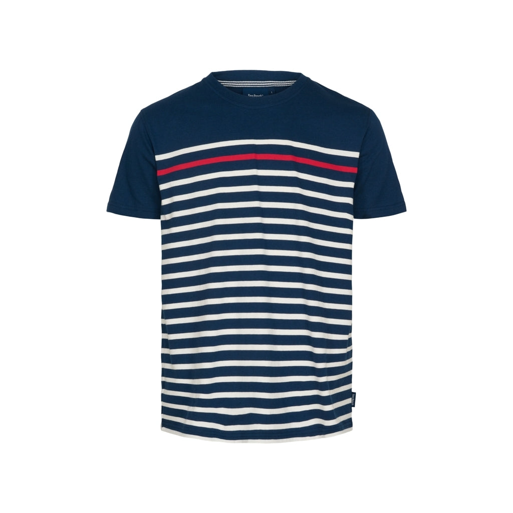 Lucien T-shirt - SR Navy/Pearl