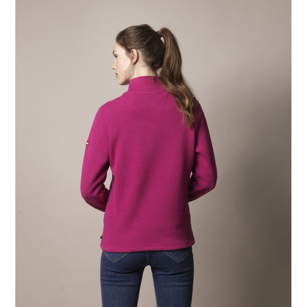 Manuela Half Zip - Sangria