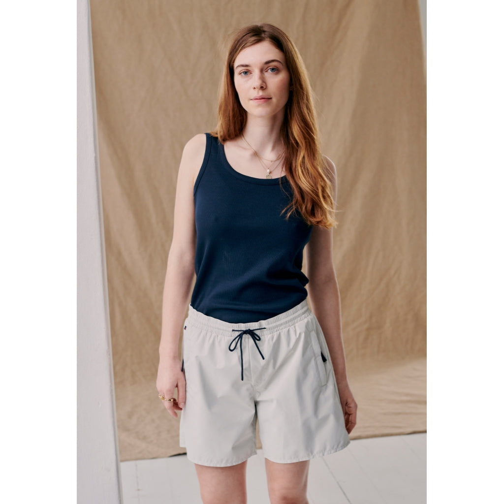 Marianne Tech Shorts - Ecru