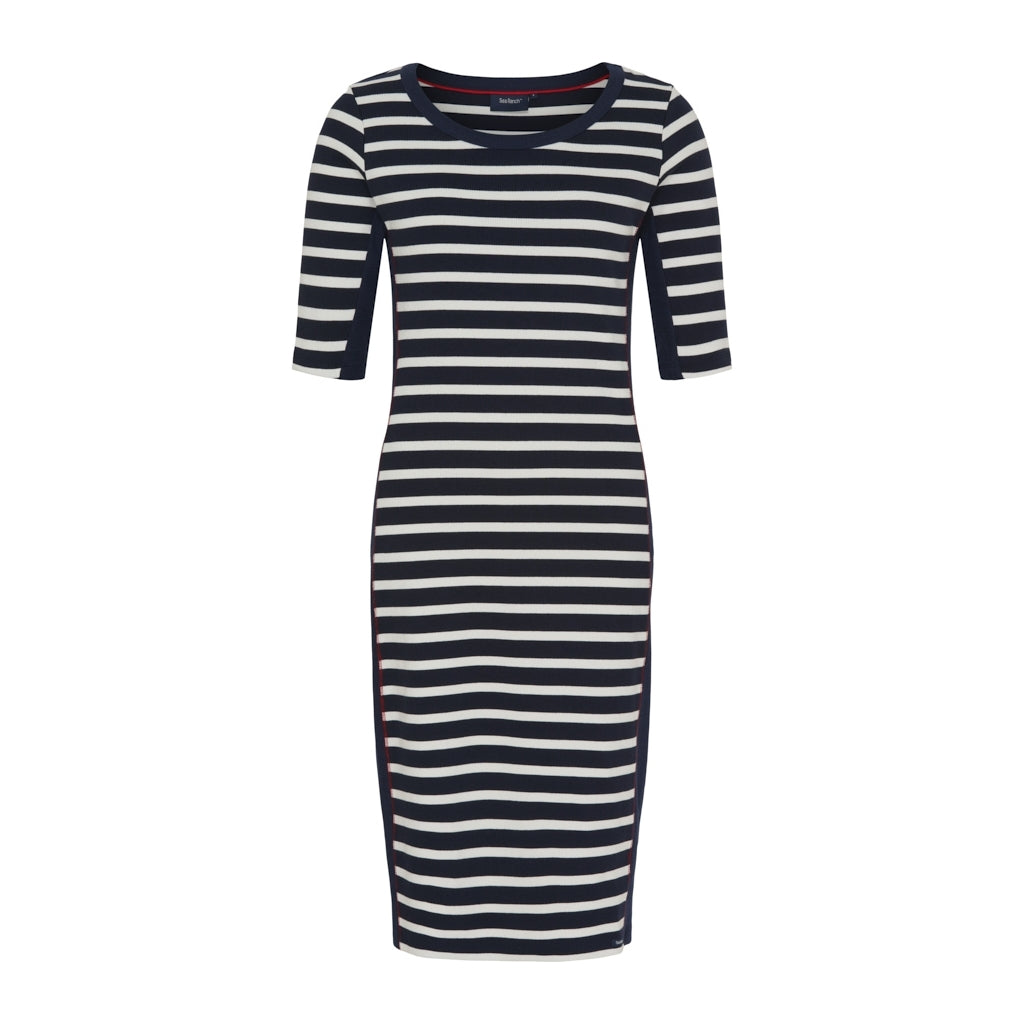 Monalisa Dress - SR Navy/Pearl