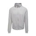 Monty Zip Sweater - Grey Melange