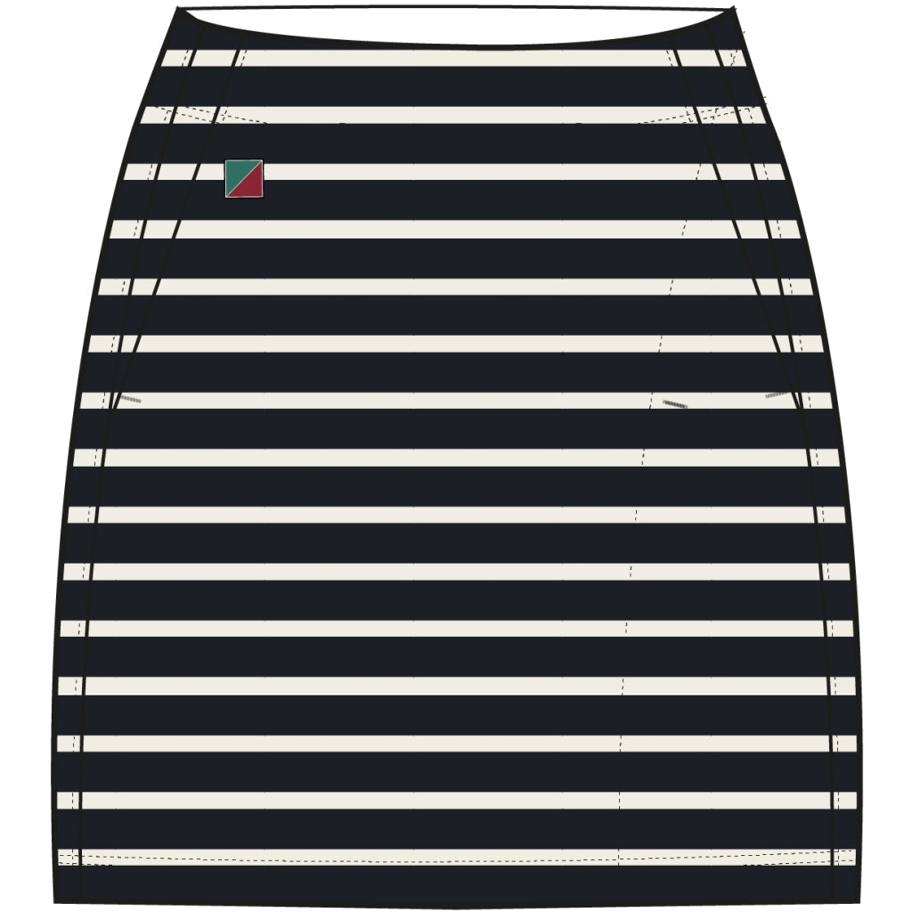 Nabila Skirt - Navy Stripe