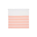 Nissi Beach Towel - Bright Orange / White