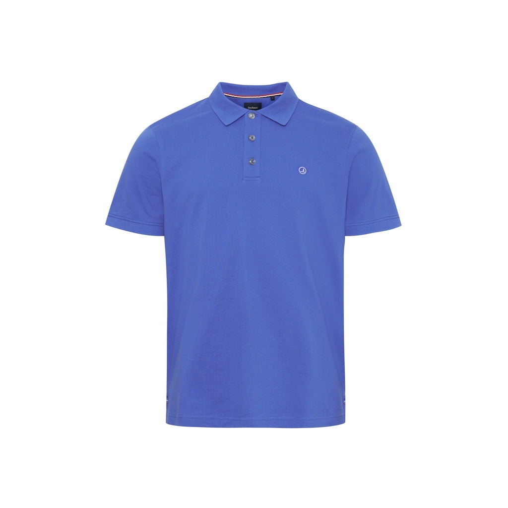 Pembroke Short Sleeve Polo - Blue