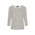 Pippa Tee - Pearl/Dark Navy
