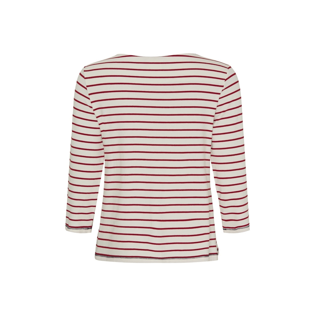 Pippa Tee - Pearl/SR Red