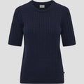 Serena Cable Knit - Navy