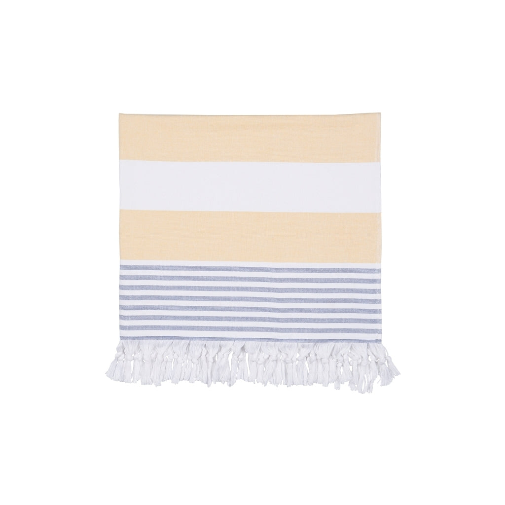 Striped Beach Towel - Sun Yellow