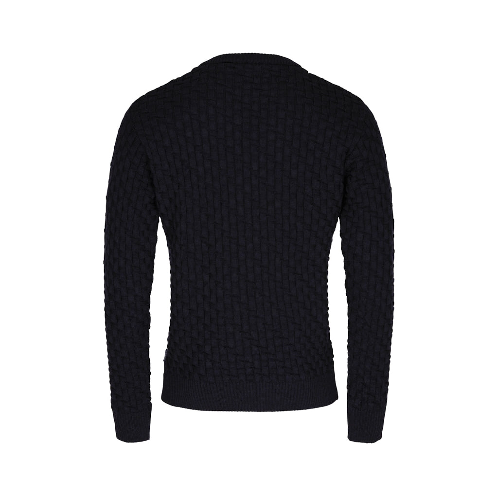 Sverre Crewneck Knit - Dark Navy