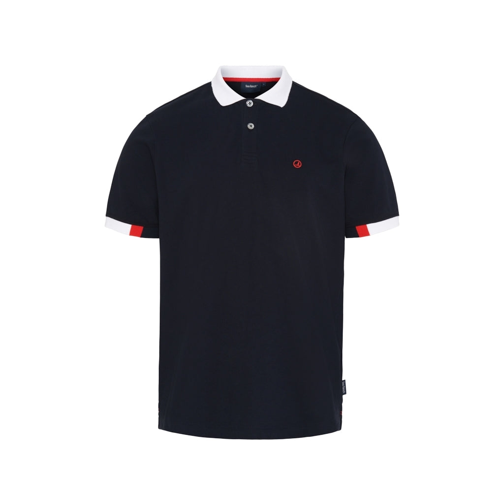 Thom Short Sleeve Polo - SR Navy