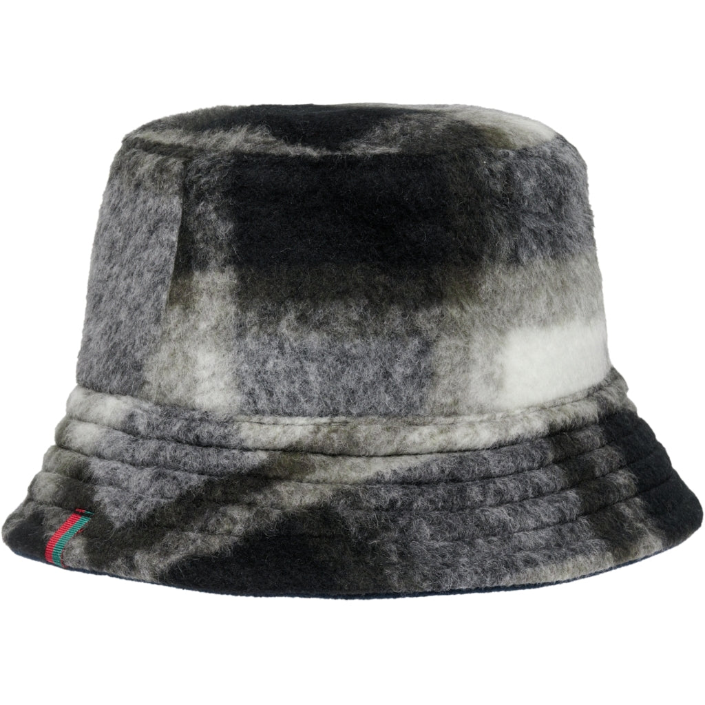 Vita Hat - Dark Grey Check